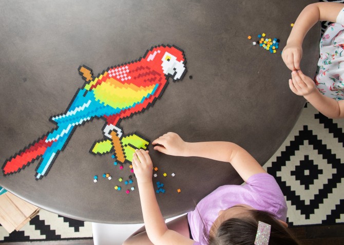 Puzzelki Pixelki Jixelz 1500 elem. Fat Brain Toys - W Powietrzu